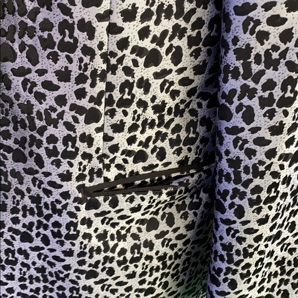 Leopard print blazer unisex - Picture 2 of 4